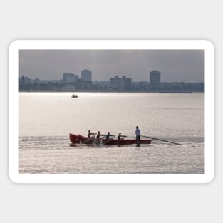 Boating on the Bay Sticker